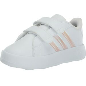 Toddler Adidas Grand Court 2.0 Striped Sneaker